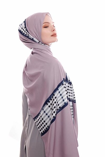Differenza Πούδρα Line Medine Silk Shawl