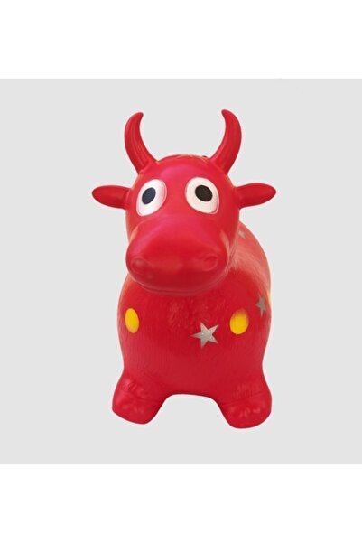 Azaklı Plastop Pompa Hediyeli Şişme Zıp Zıp Pilates & Jimlastik Hayvanı Inek