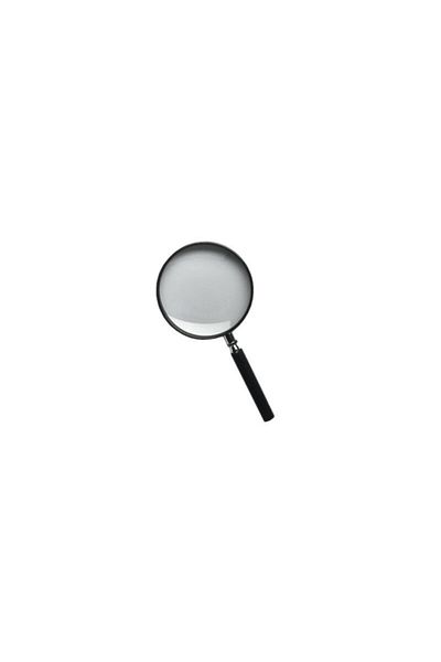 Leuchtturm Lu1 Plastic Handle, 4x, 50mm Diameter Magnifying Glass