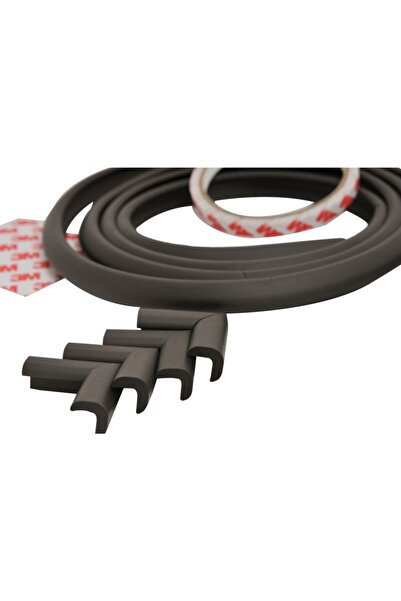 PORTAKAL SAFETY Porakal Safety Kauçuk Mini Kenar Mini Köşe Koruyucu Seti-kahv...