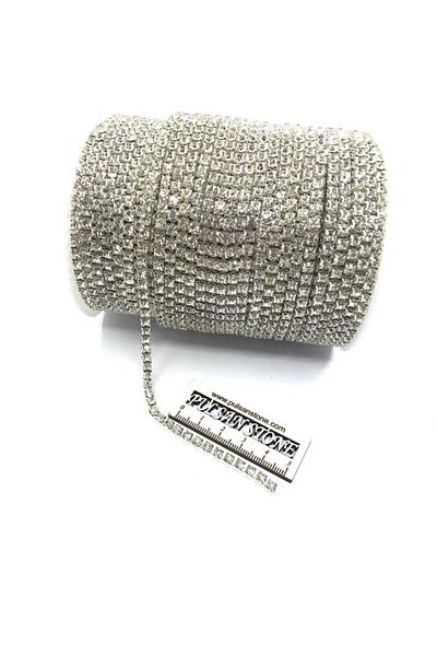 Pulsan Stone Κορδέλα Stone Ss16 Silver (5 μέτρα)