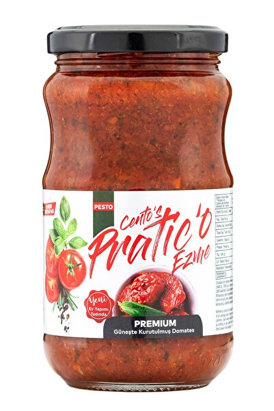 CENTO'S PRATIC'O Güneşte Kurutulmuş Domates Ezme 350 G