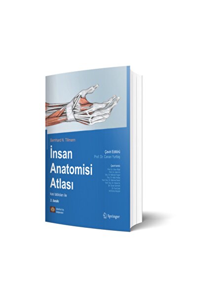 İstanbul Tıp Kitabevi Insan Anatomisi Atlası Tillman Kas Tabloları Ilaveli