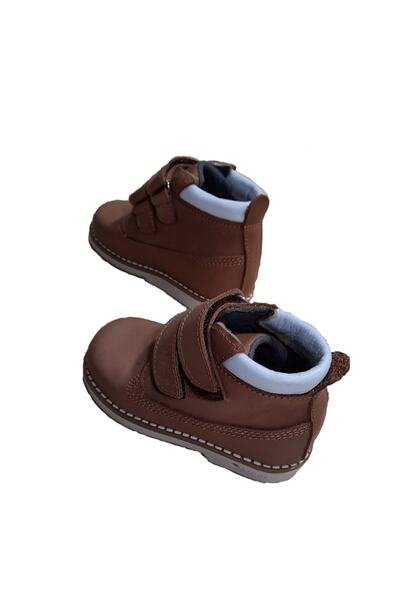 KAPAR Unisex Bebek Açık Kahverengi Bot