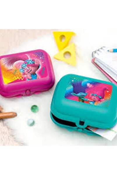 Tupperware مجموعة ترولز أويستر مكونة من قطعتين (وجبة خفيفة، تغذية، محفظة تخزين)