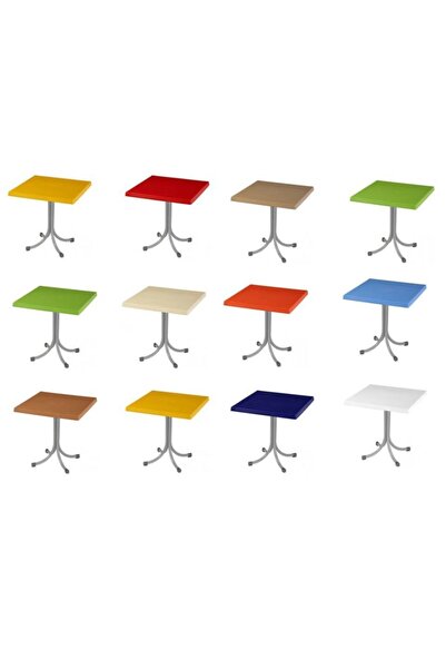 Comfort Bahçe Balkon Plaj Kantin Büfe Bahçe Masası 80*80