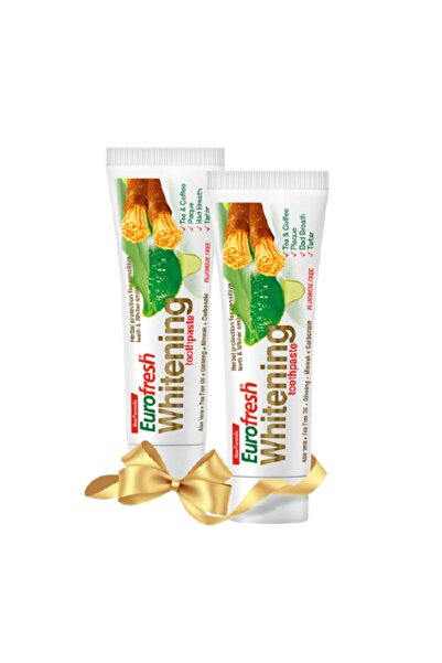 Farmasi Eurofresh 112g 2 Adet Misvaklı Beyazlatıcı Diş Macunu
