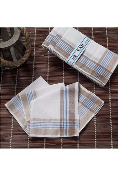 Gözde Μαντήλι Shah Brown - 30x30 cm, μία ντουζίνα 12 τεμαχίων