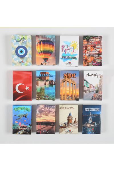 Ciboxes Sigara Kutusu Box Turistik 12'li