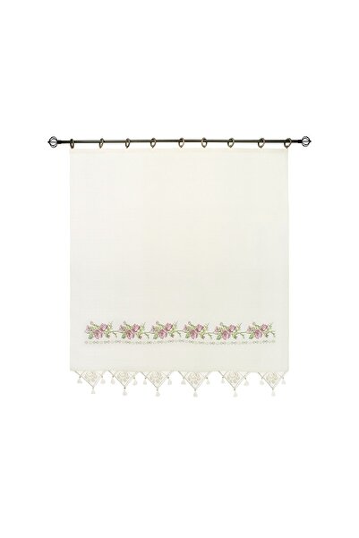 Bedinn Perdeaua naturală 150x185 Cm Liliac Cusaturi in Cruce