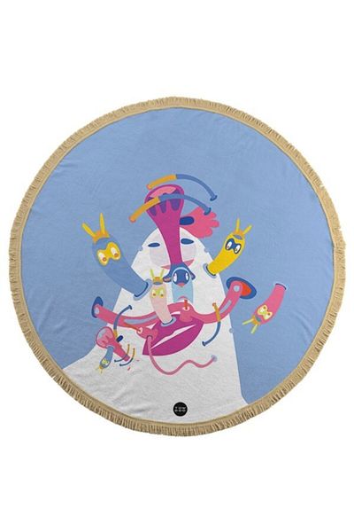 Towdoo Casper Kids Round Towel