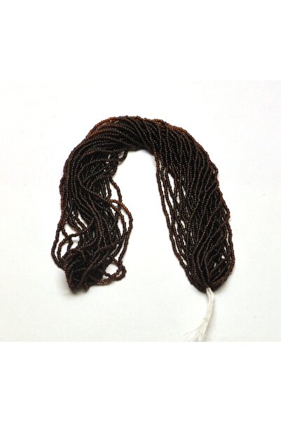 Bi hızlı Γυάλινες χάντρες - Χάντρες Τσεχοσλοβακίας - Διαφανές καφέ