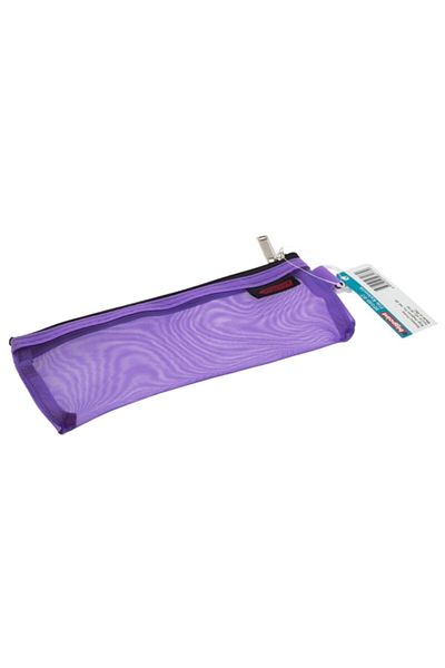 Bigpoint Mesh Pen Holder Purple 12 Pieces Bag