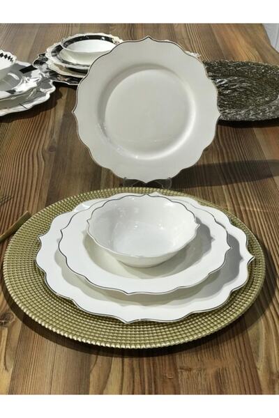 Pink&More 24 Parça 6 Kişilik Yemek Takımı