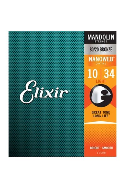 Elixir 010-034 سلك المندولين (11500)