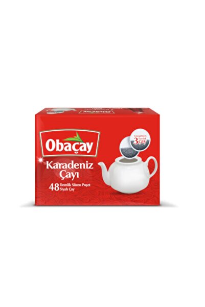 Obaçay Black Sea Tea Infuser Bag 3.2 g (48 Pieces)