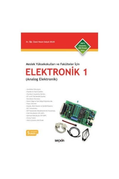 Seçkin Yayıncılık Elektronik - 1 (5.baskı) Hasan Selçuk Selek 21 2019/08