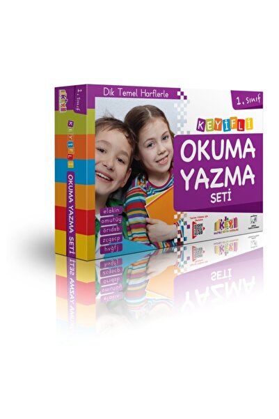 Kaliteli Eğitim Yayınları 1. Sınıf Keyifli Okuma Yazma Seti Key Yayınları