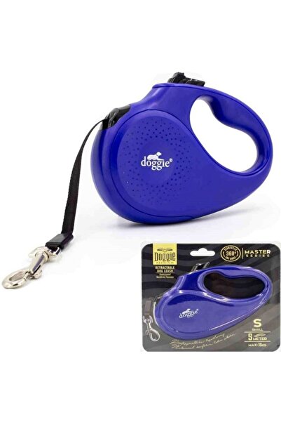Doggie Otomatik Köpek Tasması Master S 15 Kg 5 Mt Lacivert