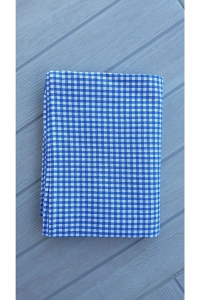 DAİSY LOVE Față de masă Blue Gingham 170x170
