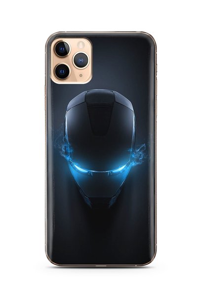 Spoyi Iron Man Design Super Transparent Silicone Phone Case iPhone 11 Pro Max
