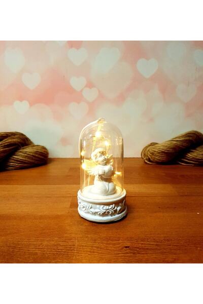 Genel Markalar Beyaz Melek Işıklı Fanus, Beyaz Melek Işıklı Küre