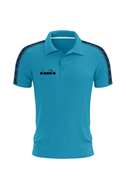 Diadora Men's Orange Rhythm Camping Polo T-Shirt