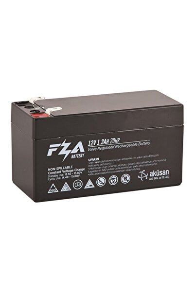 FZA 12 V 1,3 Ah Agm Kuru Bakmsız Akü