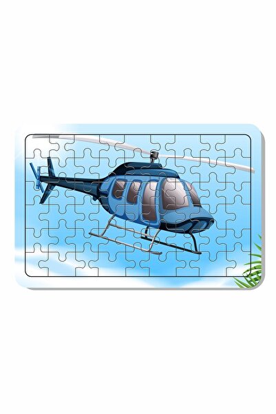 Baskı Atölyesi 54 قطعة من طائرات الهليكوبتر الخشبية