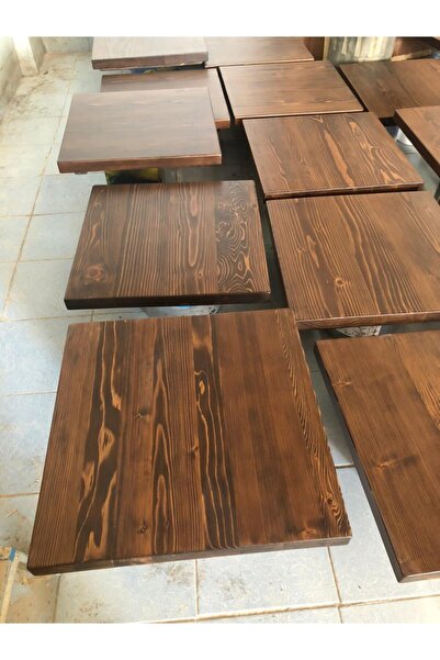 Bintaş Mobilya Kütük Masa Üstü 70x70 Cm Adet Fiyatıdır Mutfak Cafe Restaurant Otel Masa Üstü Tablası Imalatı