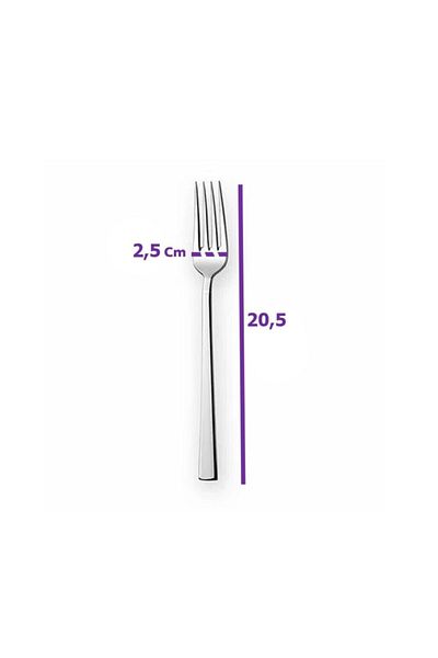 bimbambom Dinner Fork 6 Pieces Stainless Steel 18/10