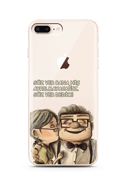 Spoyi iPhone 8 Plus up Cartle Designed Phone Case