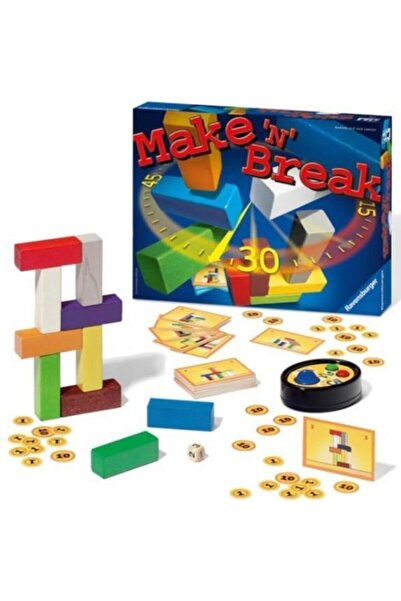 RAVENSBURGER لعبة Make N Break Box (لعبة العائلة التركية) Rot265558