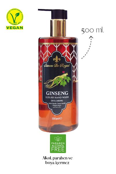 Savon De Royal Nature Luxury Vegan Liquid Soap Ginseng 500 ml