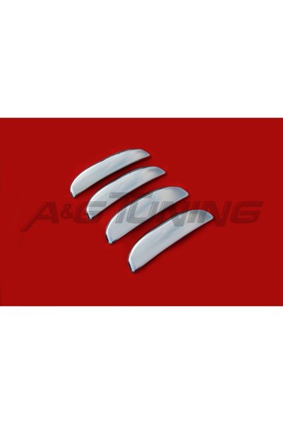 KromGaraj Fiat Albea Krom Kapı Kolu Tk 2002-2012 4 Kapı Paslanmaz Çelik