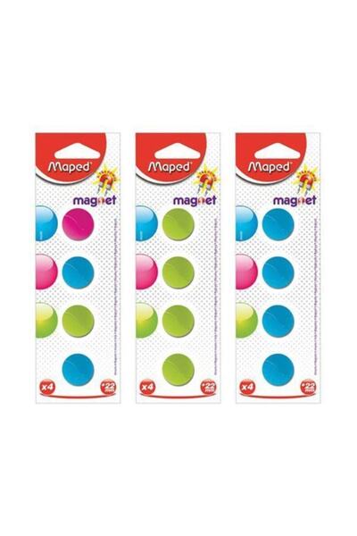 Maped Магніт Стандарт 22 мм, набір з 4 штук 052200