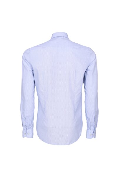 Lufian Astor Spor Gömlek Slim Fit Saks