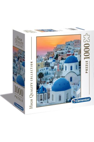 CLEMENTONI 97633 لغز الكبار سانتوريني 1000 قطعة