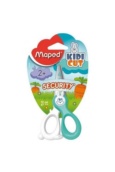 Maped 137702   Kidcut 12 cm Plastic Scissors