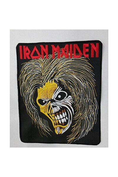 Metal Giyim Iron Maiden Büyük Boy Sırt Patch