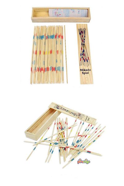 PİRAMİGO Game Stick Wit and Skill Sticks Mikado Spiel