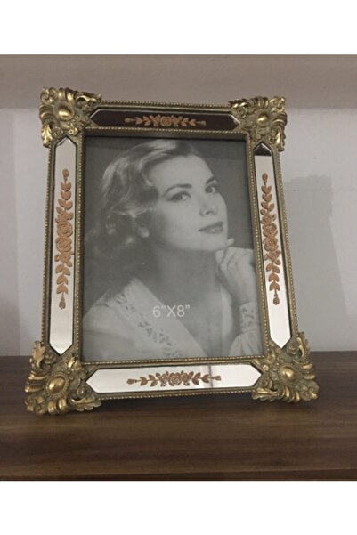 Serpinti Home Gold Aynalı Çerçeve 6x8