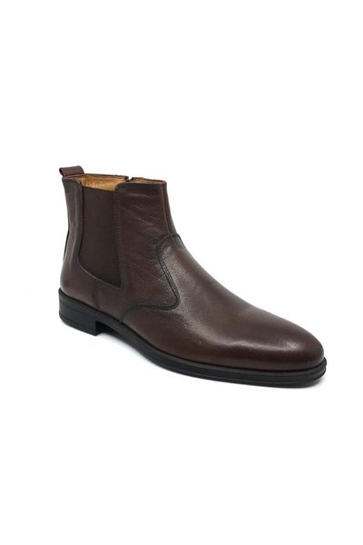 KALE Taşpınar 100% Leather Shearling Classic Ανδρικές Χειμερινές Μπότες Παπούτσια 40-44