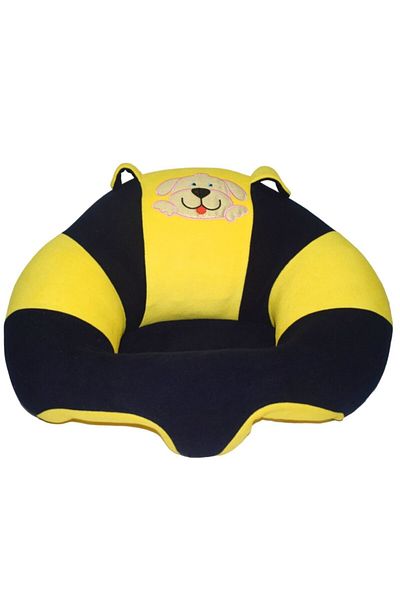 Hakan Yellow Navy Blue Baby Seat with Sitting Support