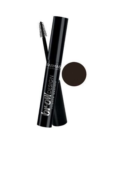 Farmasi Dark Brown Non-Sewing Farmasi Eyebrow Mascara 5ml