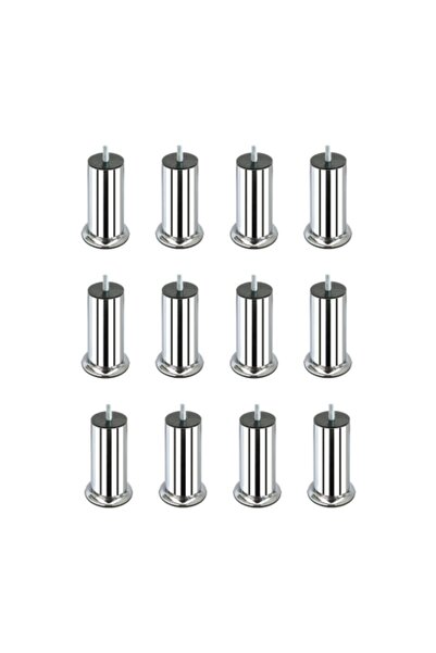 Adem Koç 10 Cm Baza Ayağı Koltuk Ayağı Kanepe Ayağı Civatalı 3-8" (kalın Diş)...