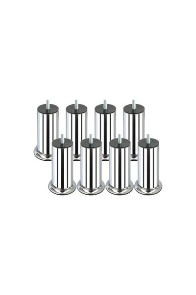 Adem Koç 15 Cm Baza Ayağı Koltuk Ayağı Kanepe Ayağı Civatalı M8 (ince Diş) (8...