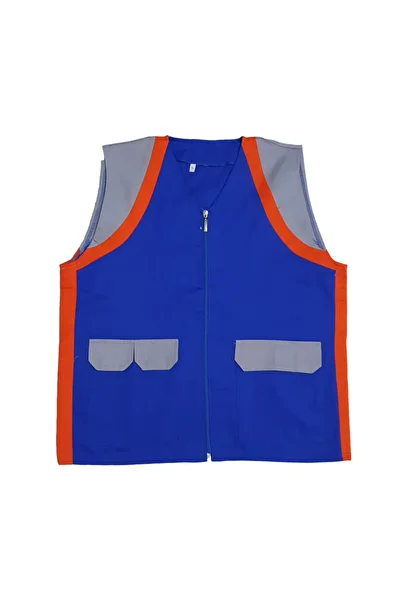 GÜN&AY TEKSTİL Gabardine Men's Summer Vest with Pockets