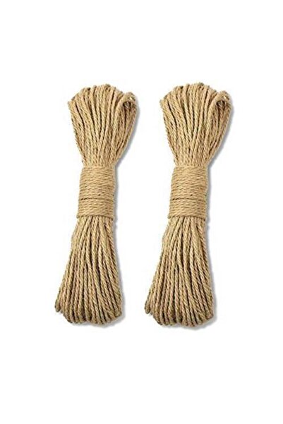 Ekodoğa Юта въже 4 мм 10 метра въже Въже за постелка Декоративно въже Юта Коноп Юта чувал Въже