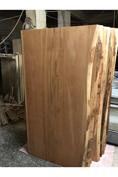 Bintaş Mobilya Kütük Masa Üstü Tablası Naturel Kayın Rengi 80x150.cm Adet Fiy...
